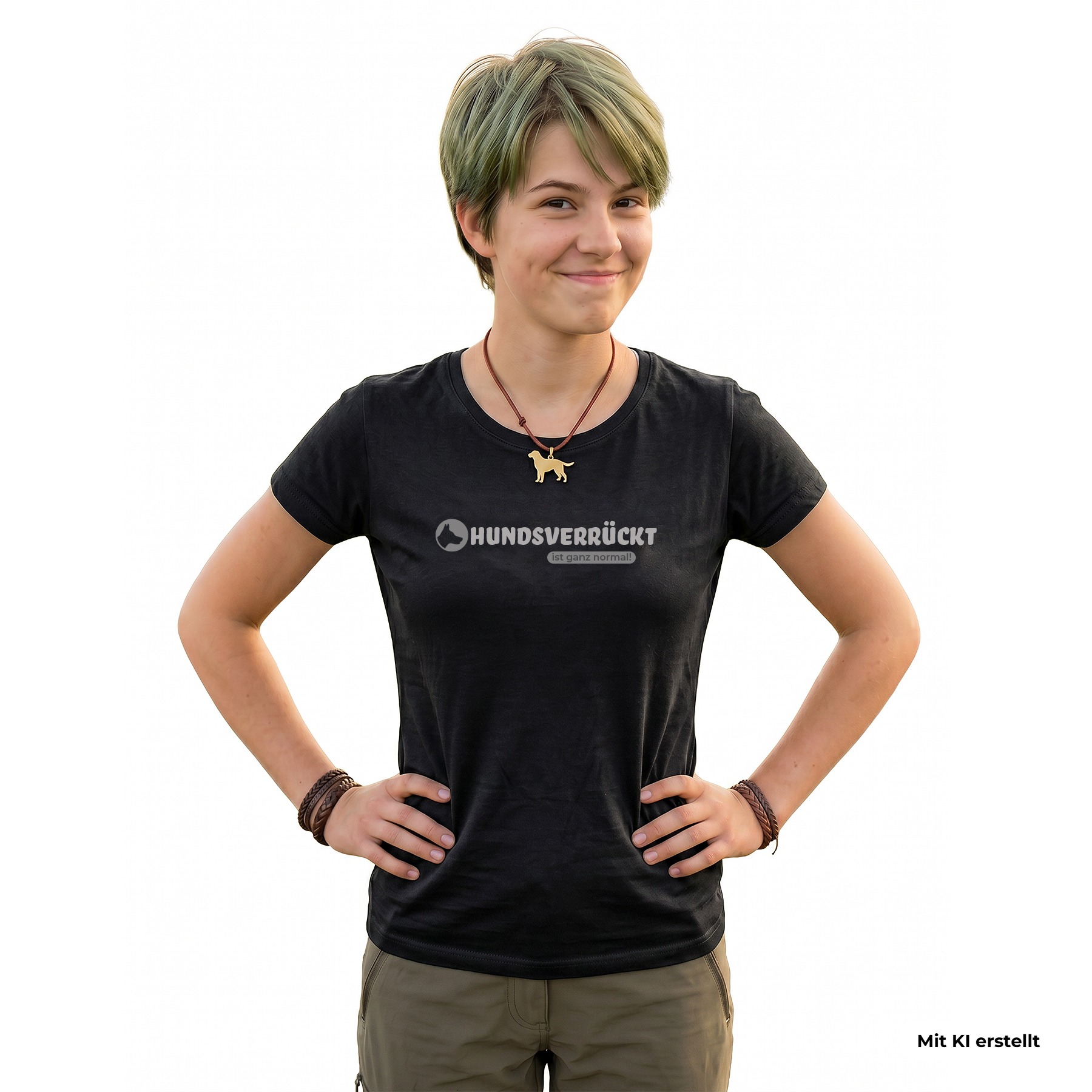 passionShirt crazy Damen ebonygrau L