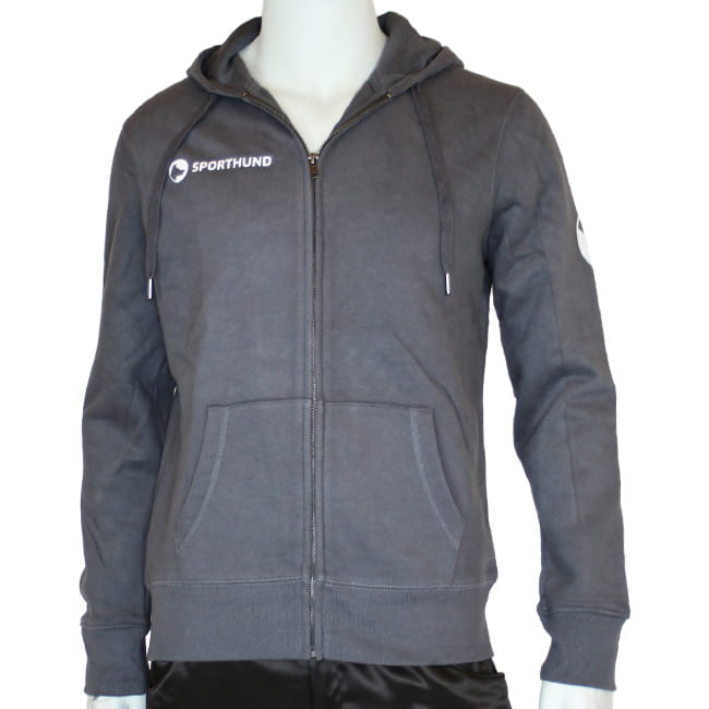 SPORTHUND Sweat Jacke Herren Asphalt Gr. S