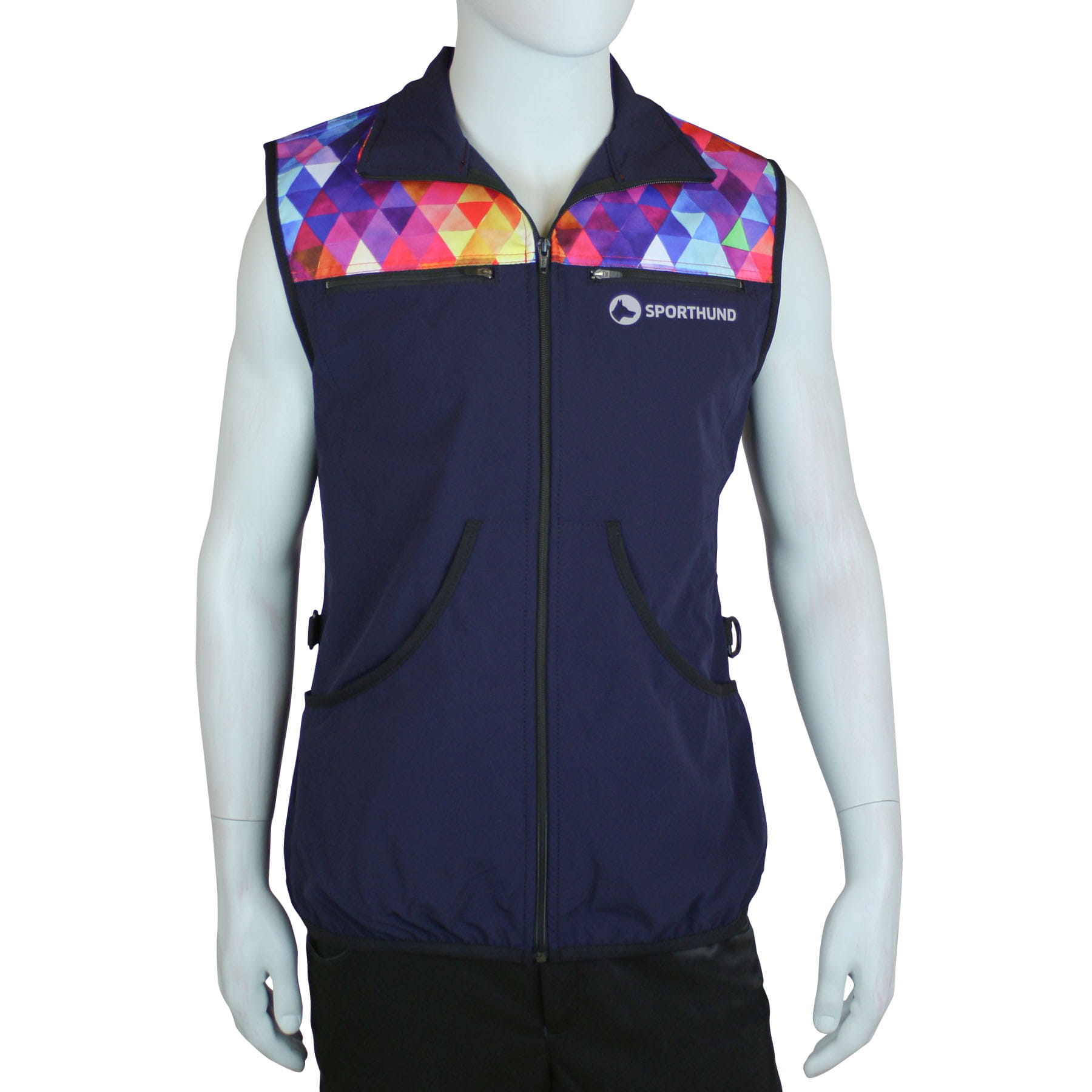 Sporthund Trainingsweste Farbenspiel