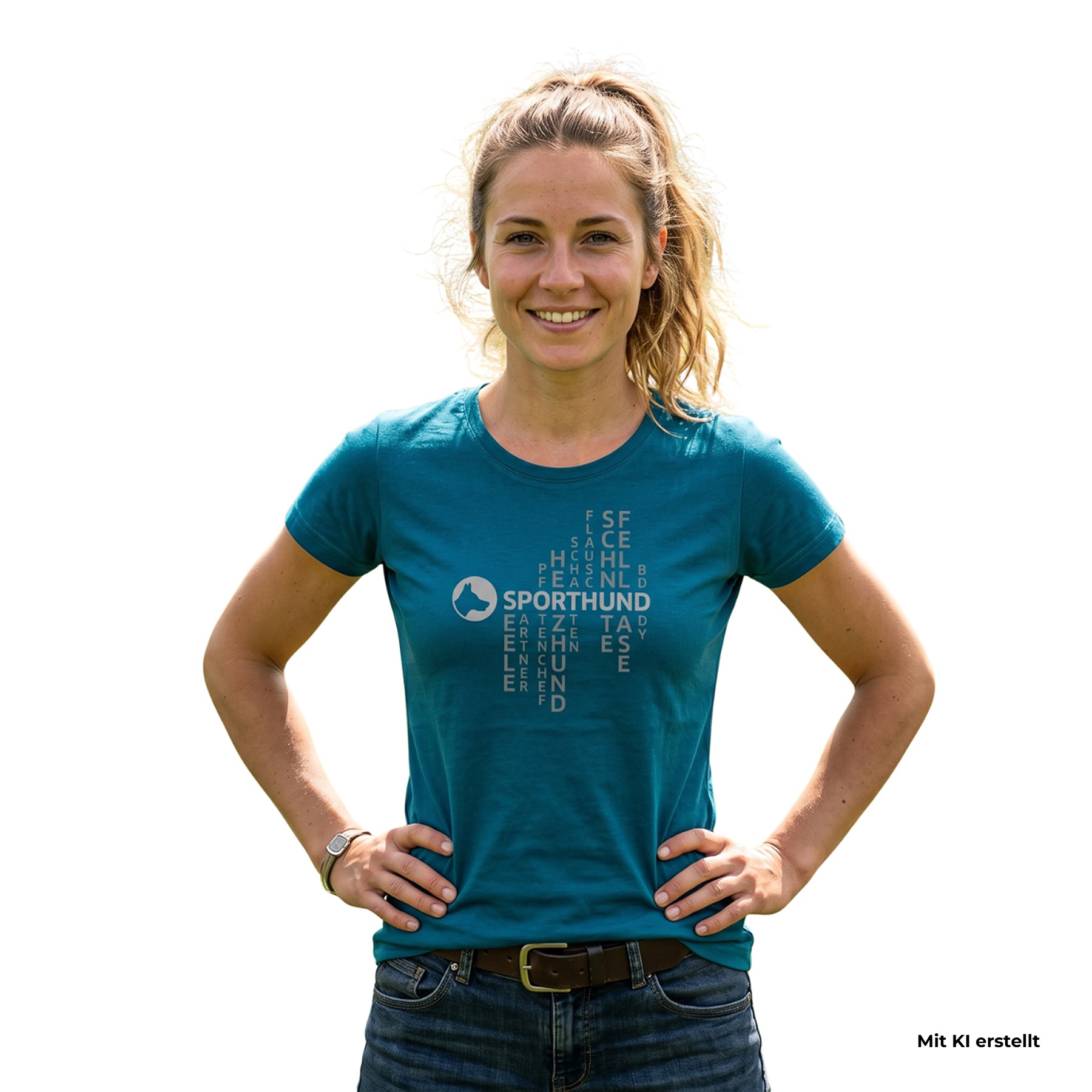 passionShirt matrix Damen petrol XL