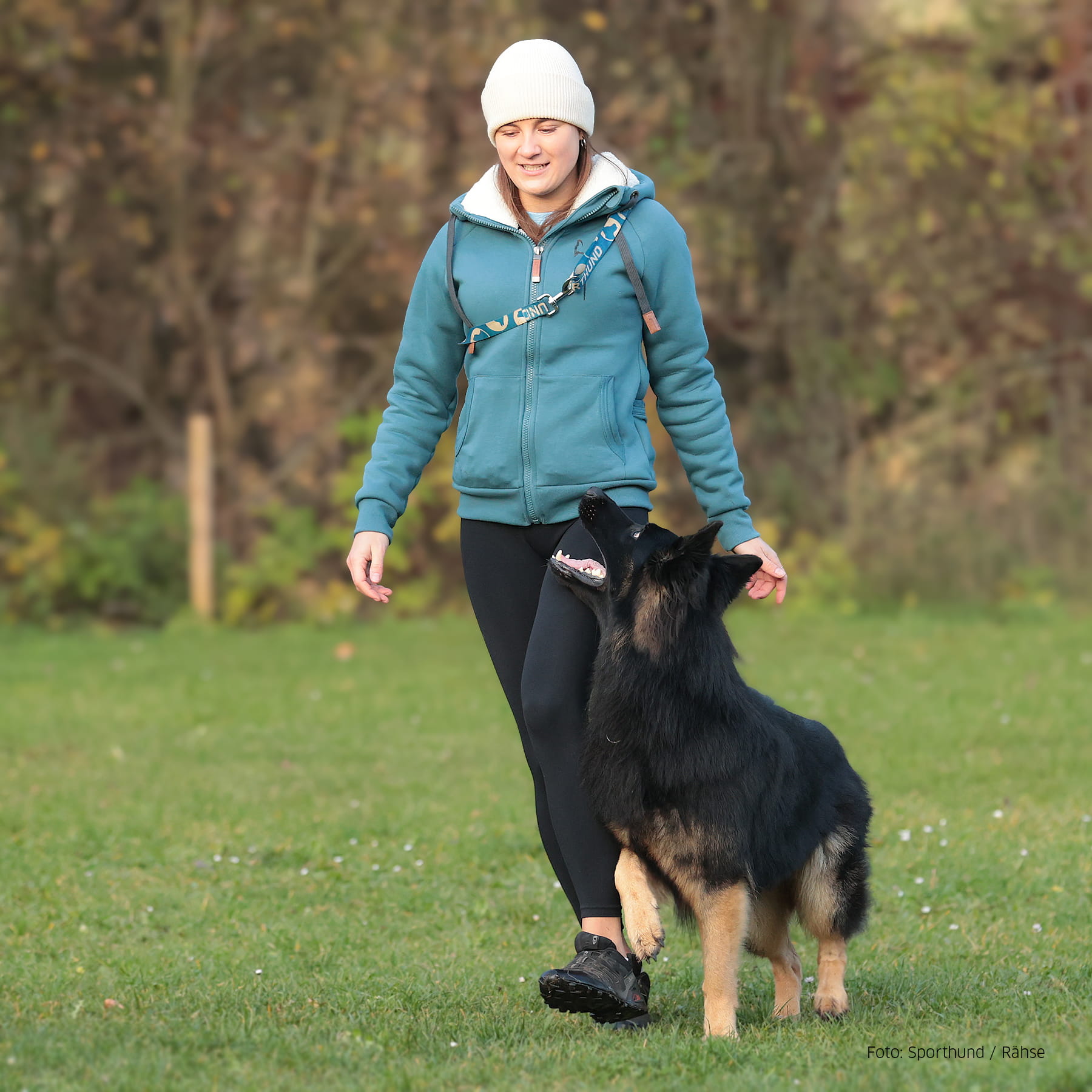 DOGGER Winterhoodie Damen smoke blue 34