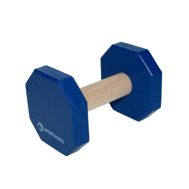 Holz-Apportel dunkelblau 100 x 100