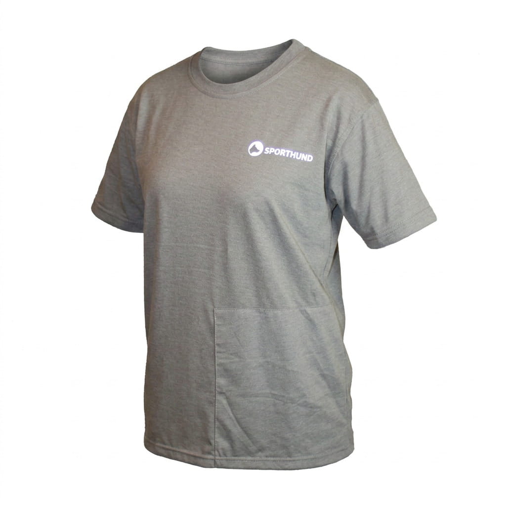 Sporthund Taschenshirt beige S