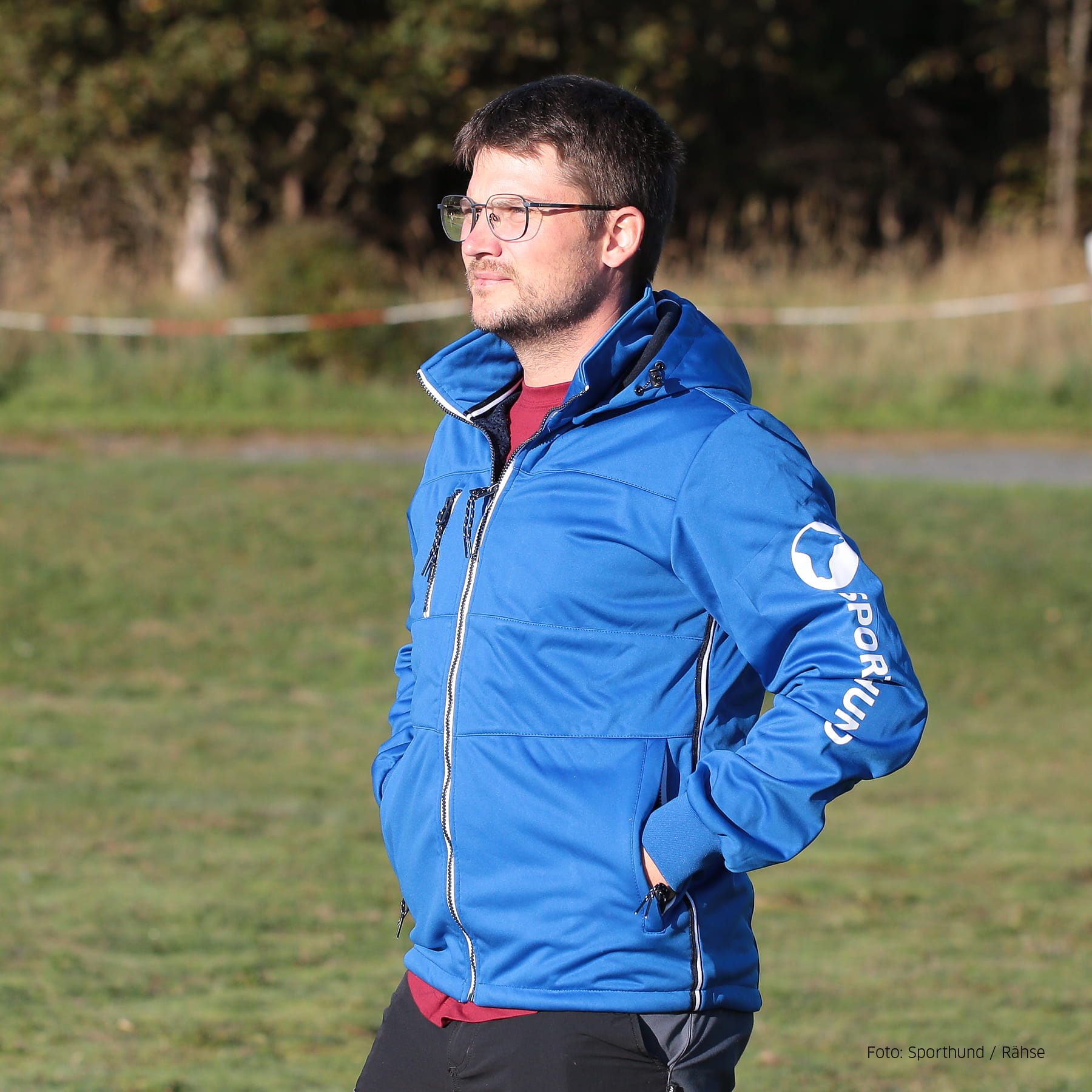 Sporthund Softjacke blau Gr. L
