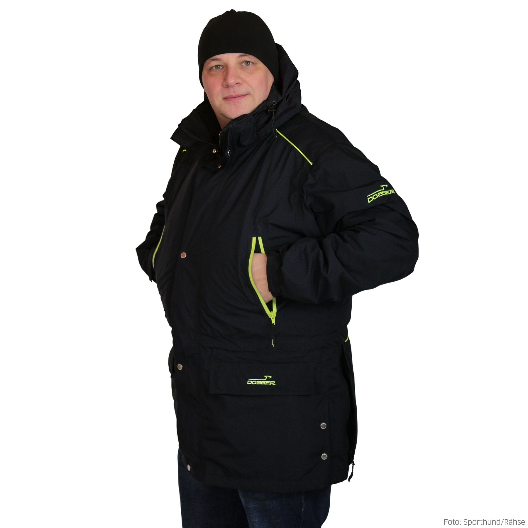DOGGER GOMA Jacke 3-in-1 Unisex anthrazit 2XS
