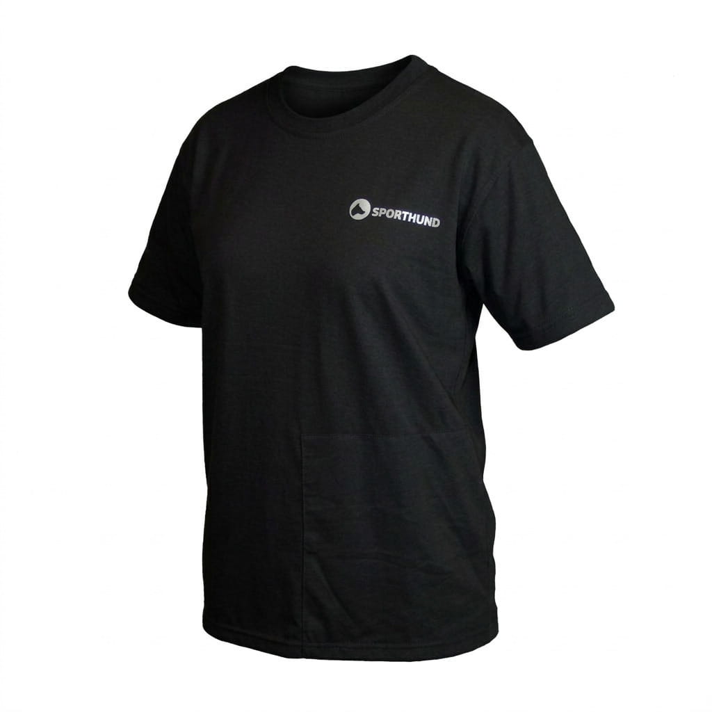 Sporthund Taschenshirt schwarz XL