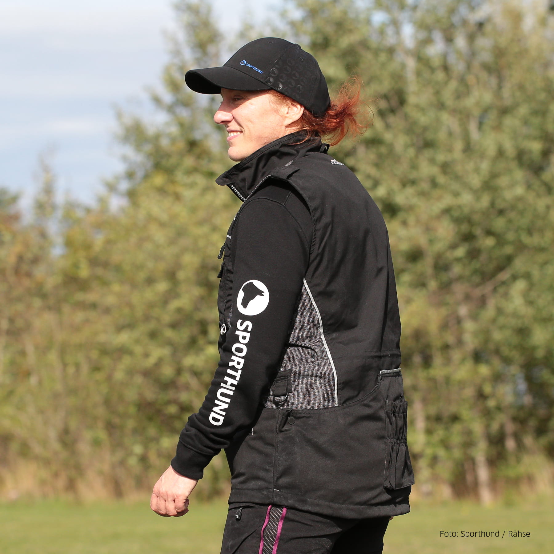 DOGGER XENA Weste Damen schwarz XL