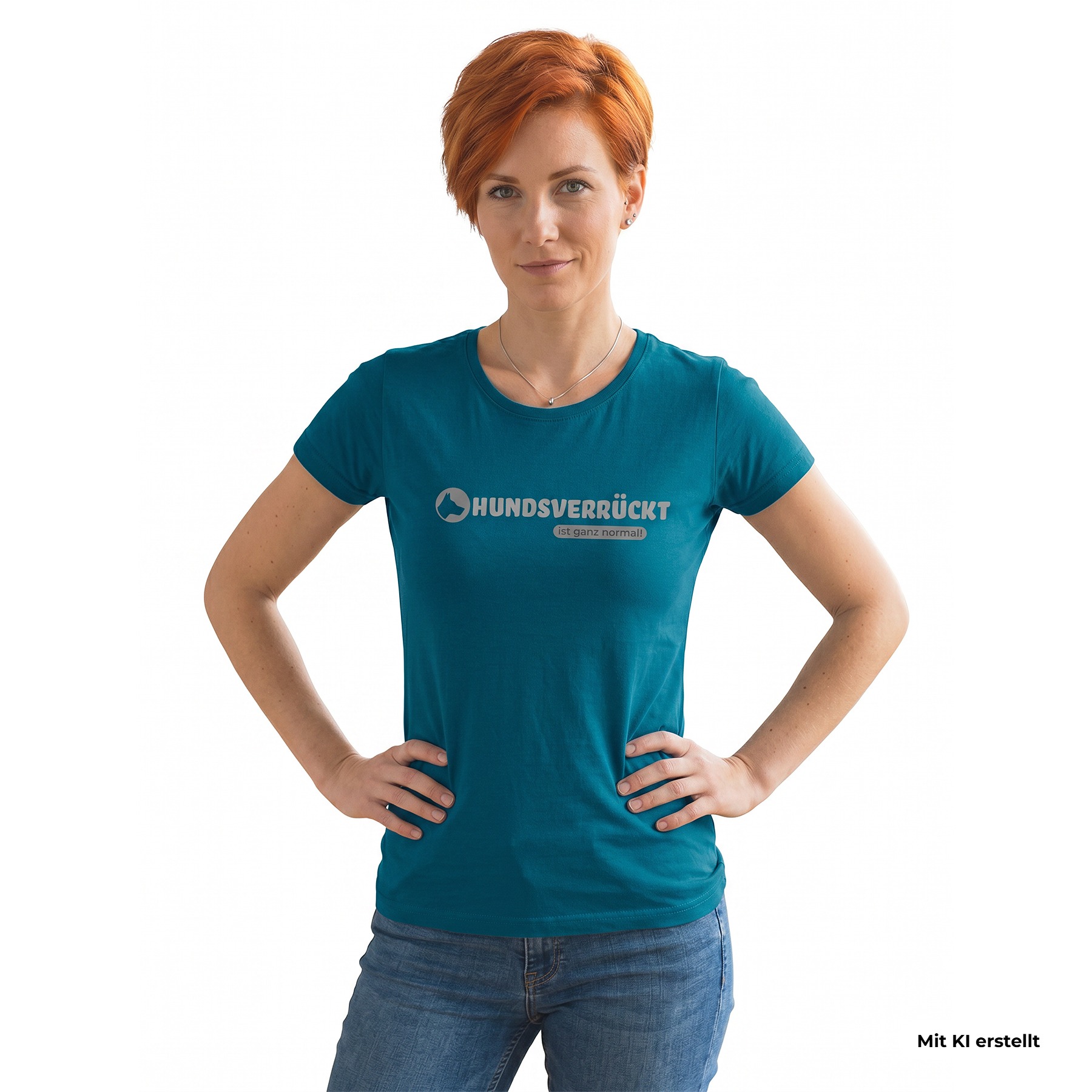 passionShirt crazy Damen petrol S