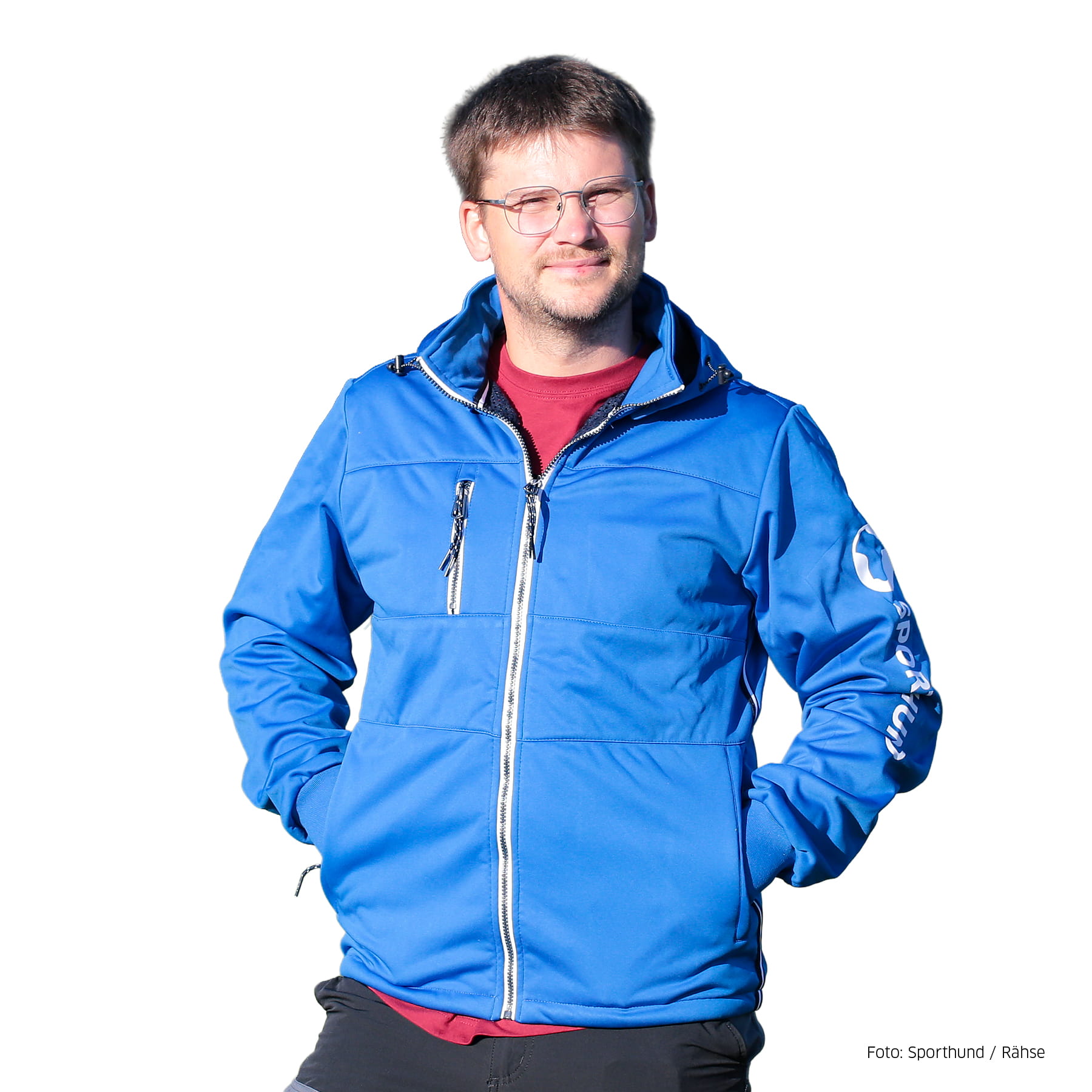 Sporthund Softjacke blau Gr. L