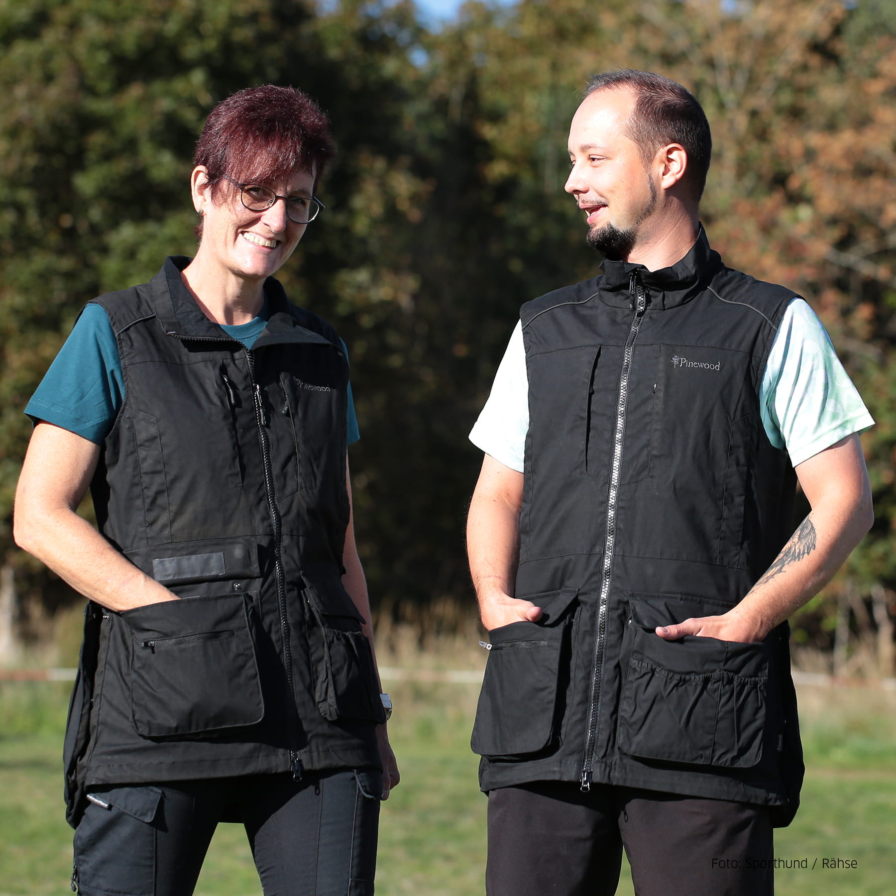 Dog Sports Expert Weste Herren Schwarz XL