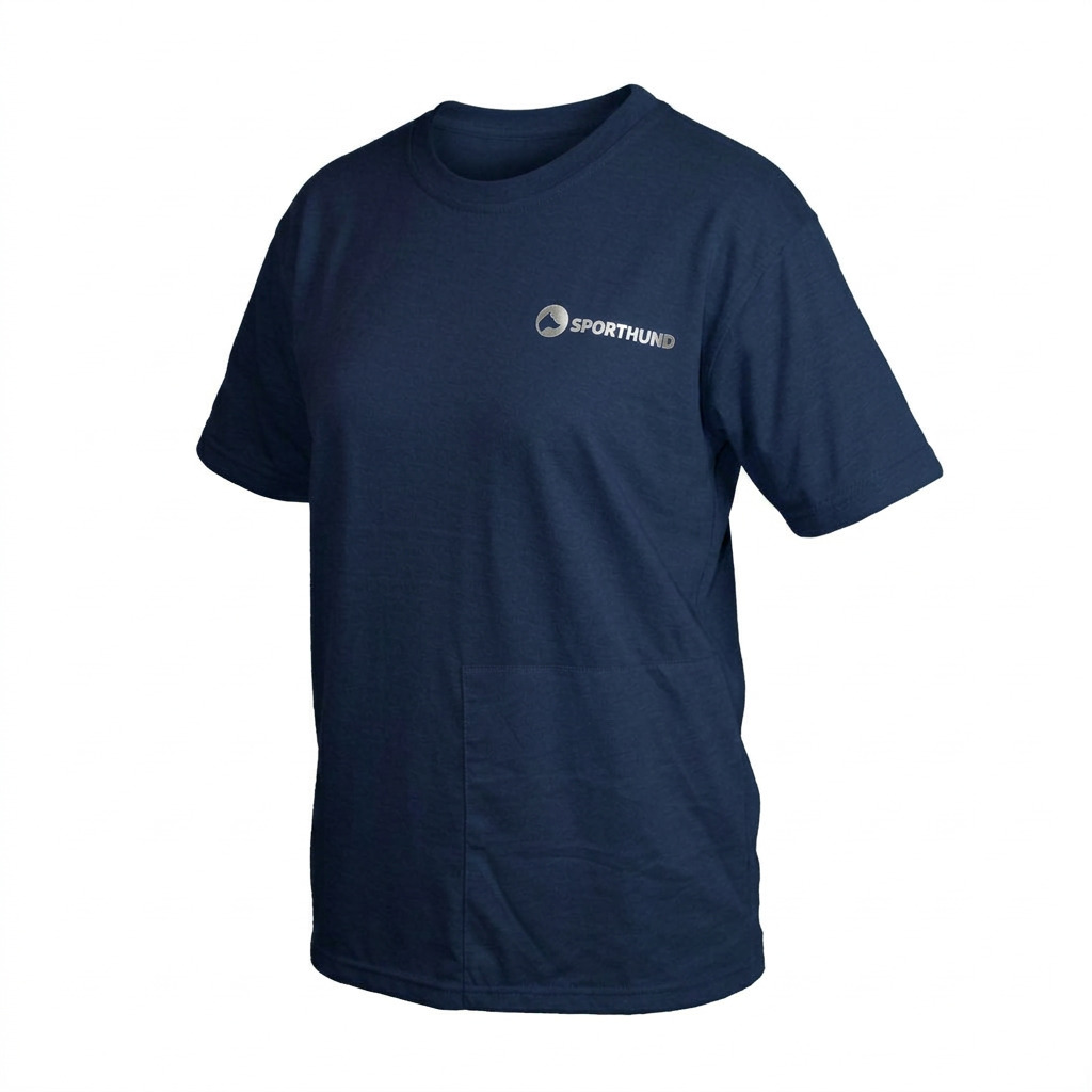 Sporthund Taschenshirt dunkelblau S