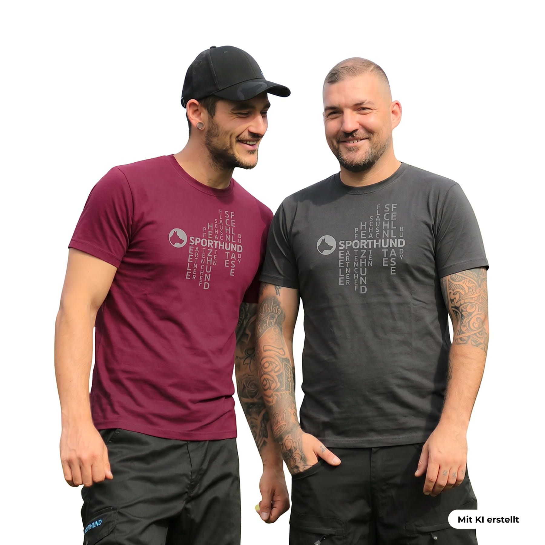 passionShirt matrix Herren ebonygrau 2XL