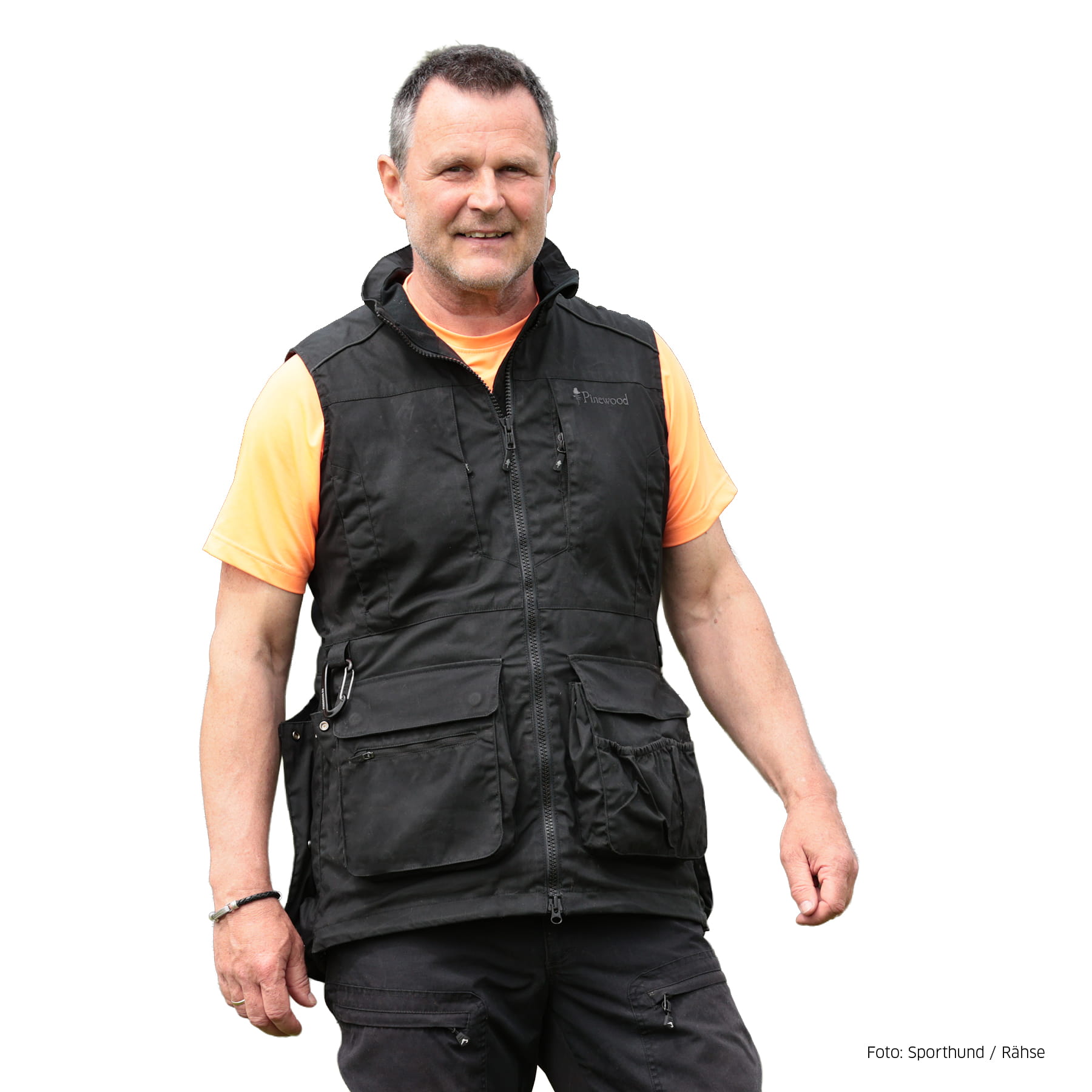 Dog Sports Expert Weste Herren Schwarz XL