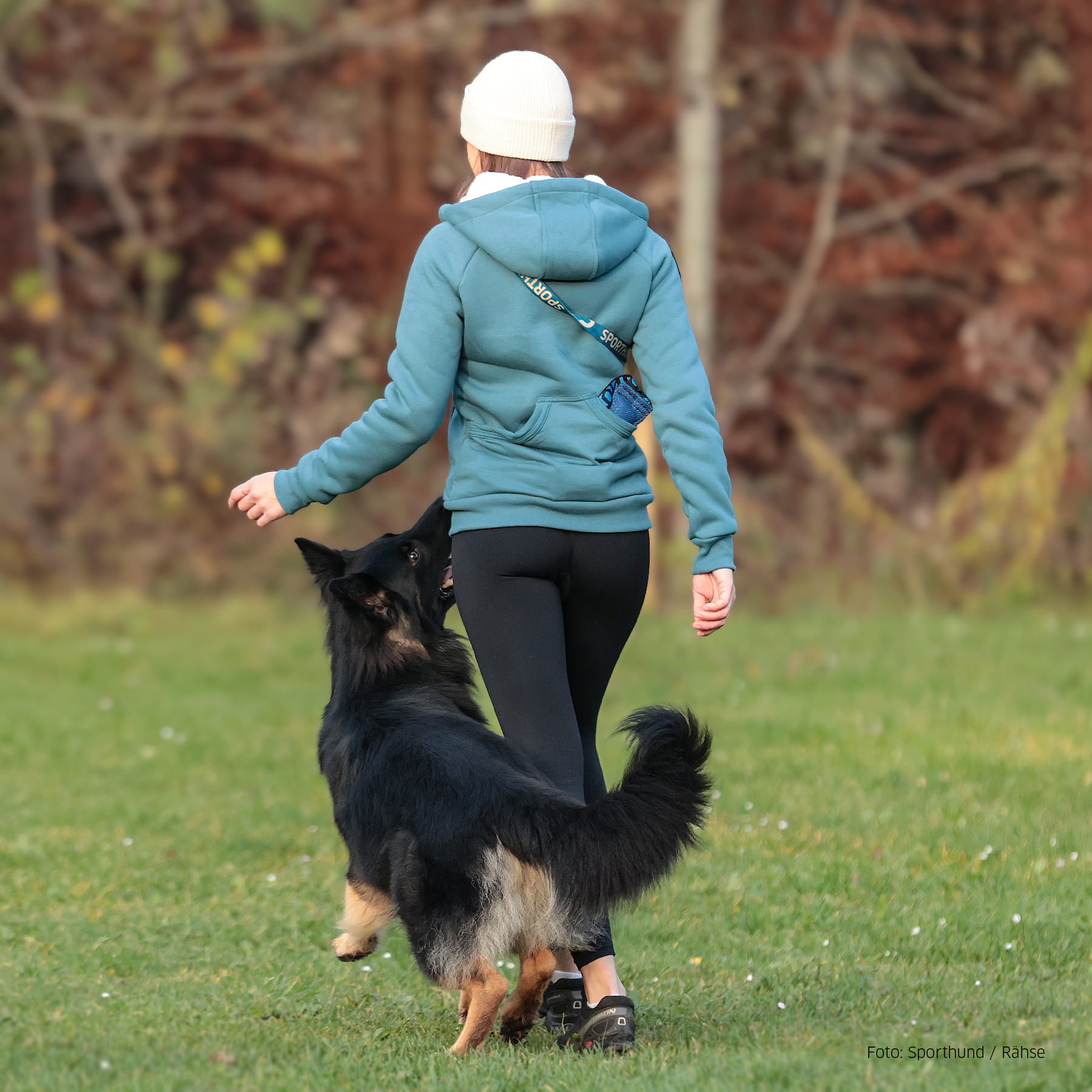 DOGGER Winterhoodie Damen smoke blue 34