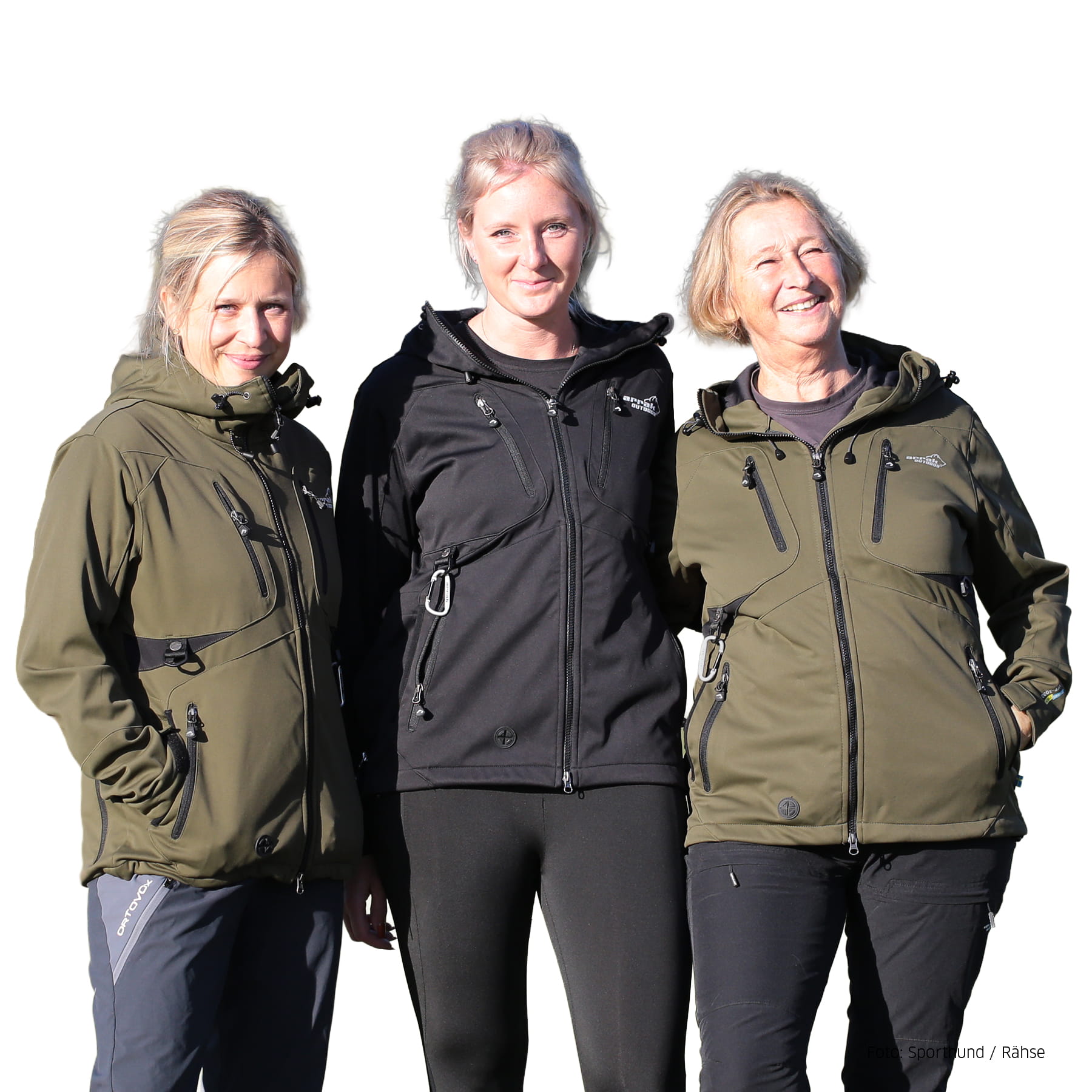 Arrak Softshelljacke Akka Damen Schwarz M