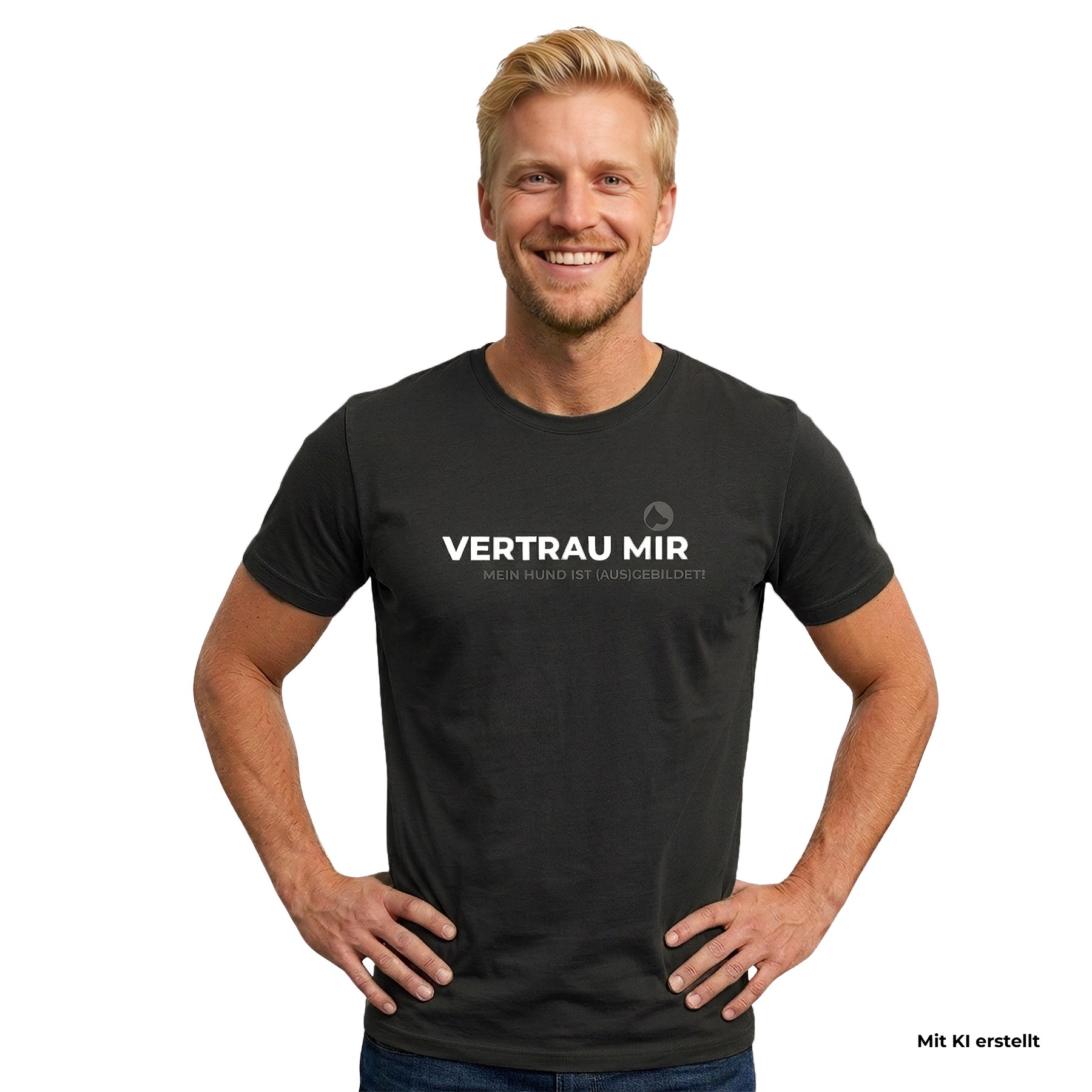 passionShirt trust Herren anthrazit S