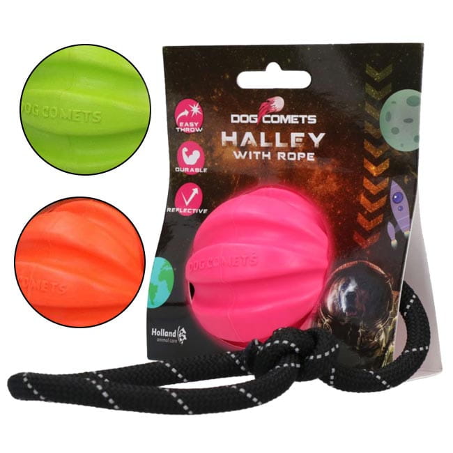 Dog Comets Ball mit Seil