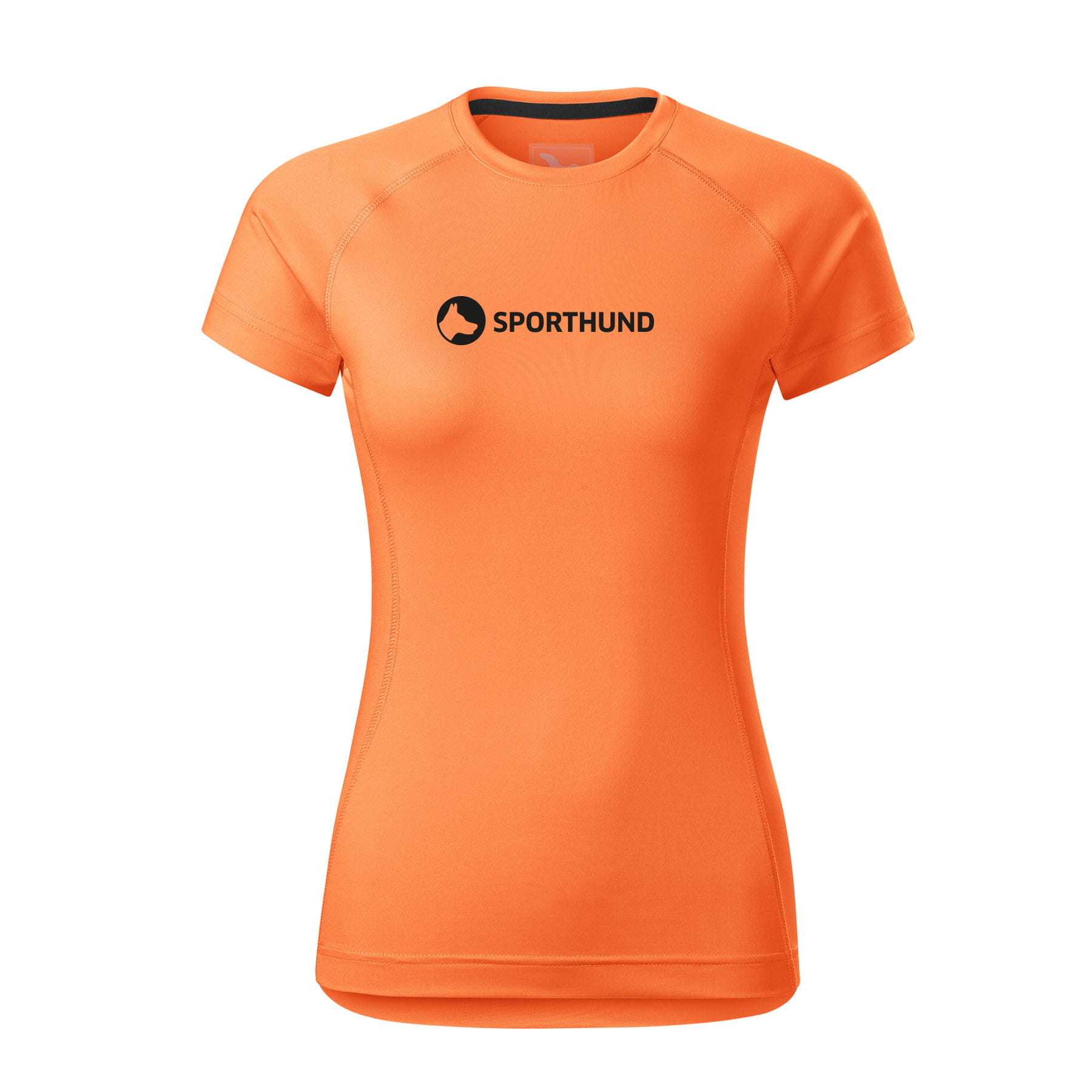 SPORTHUND Active-Shirt Damen neon mandarine S