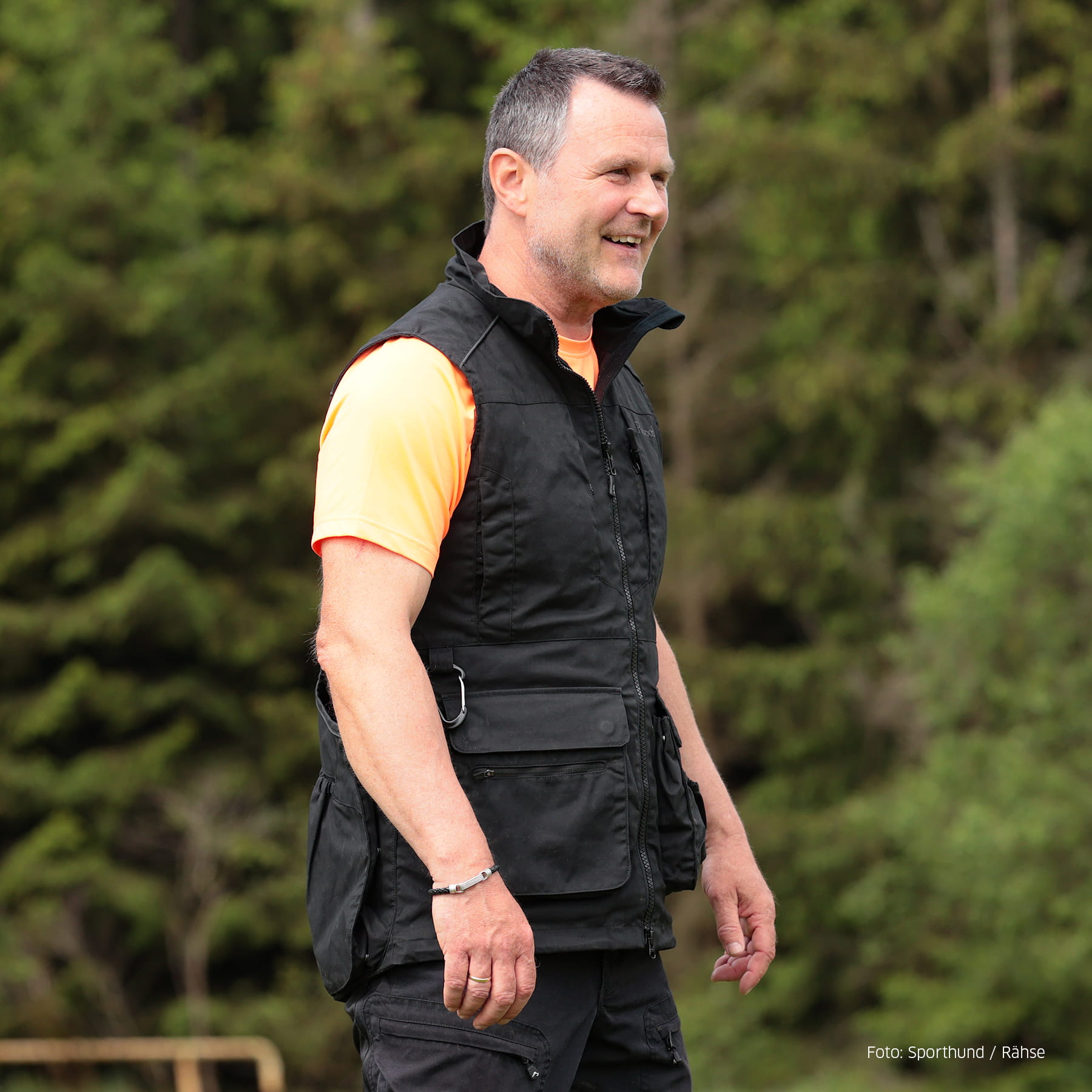 Dog Sports Expert Weste Herren Schwarz XL