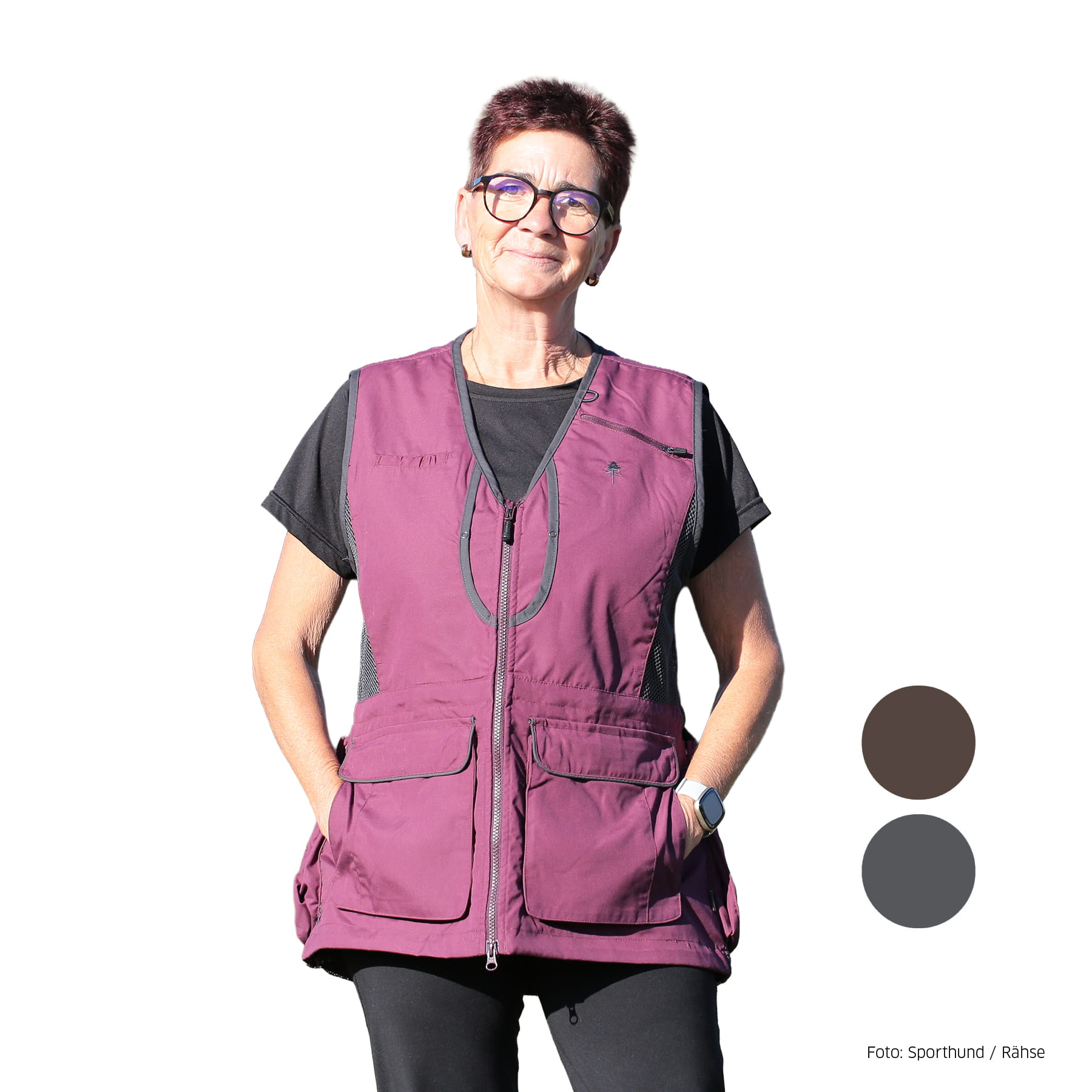 Pinewood Dog Sports 2.0 Weste Damen Schwarz XL