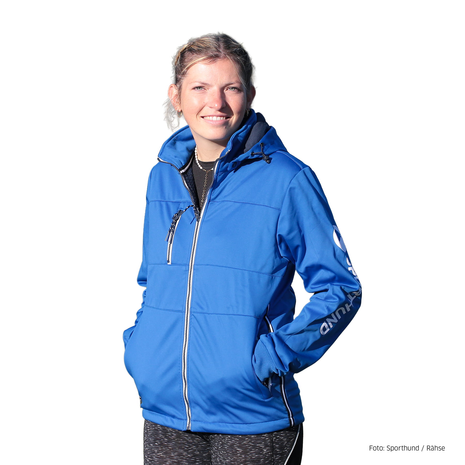 Sporthund Softjacke blau Gr. L