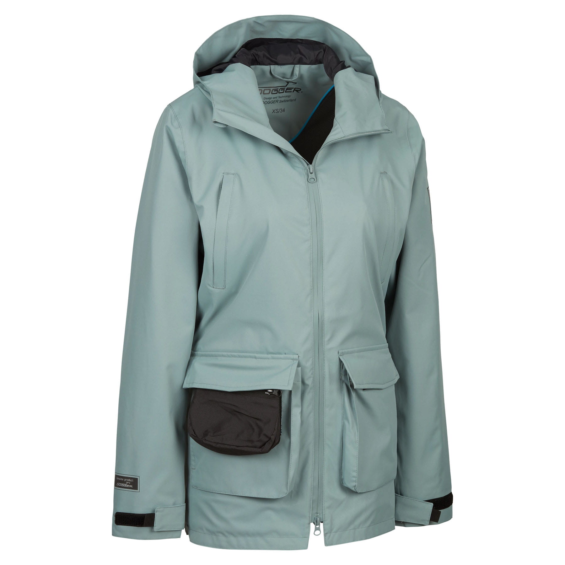 DOGGER LADY Regenjacke Damen aquagreen