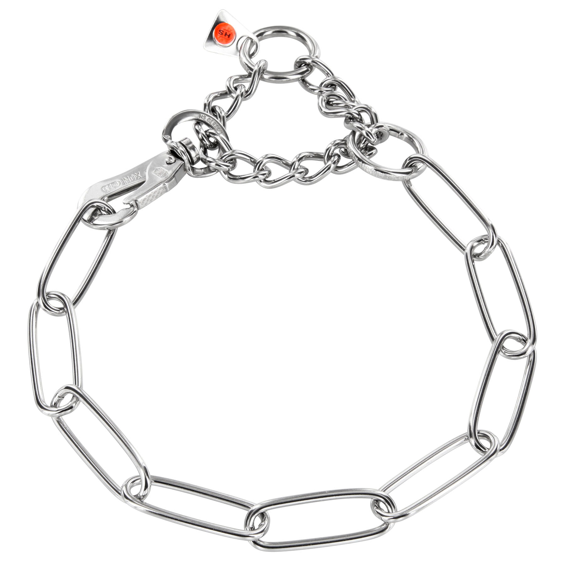 Sprenger Halskette Edelstahl langgliedrig Hybrid 3mm/70cm