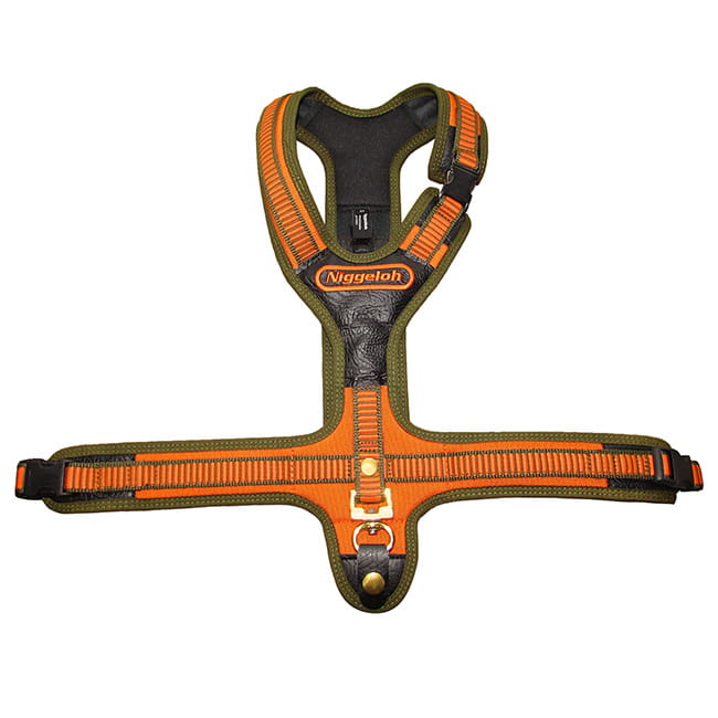 Niggeloh Geschirr Follow 3 XS oliv-orange