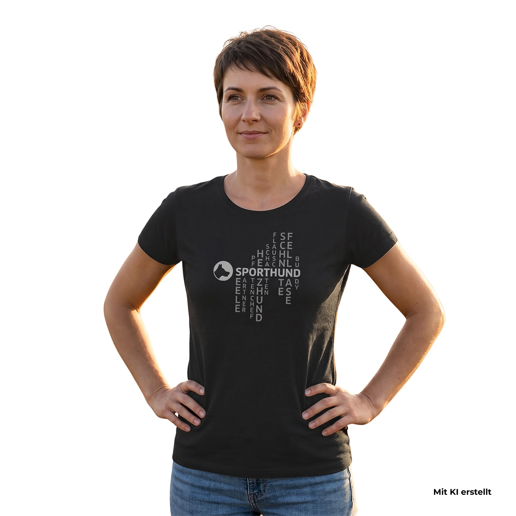 passionShirt matrix Damen ebonygrau 2XL