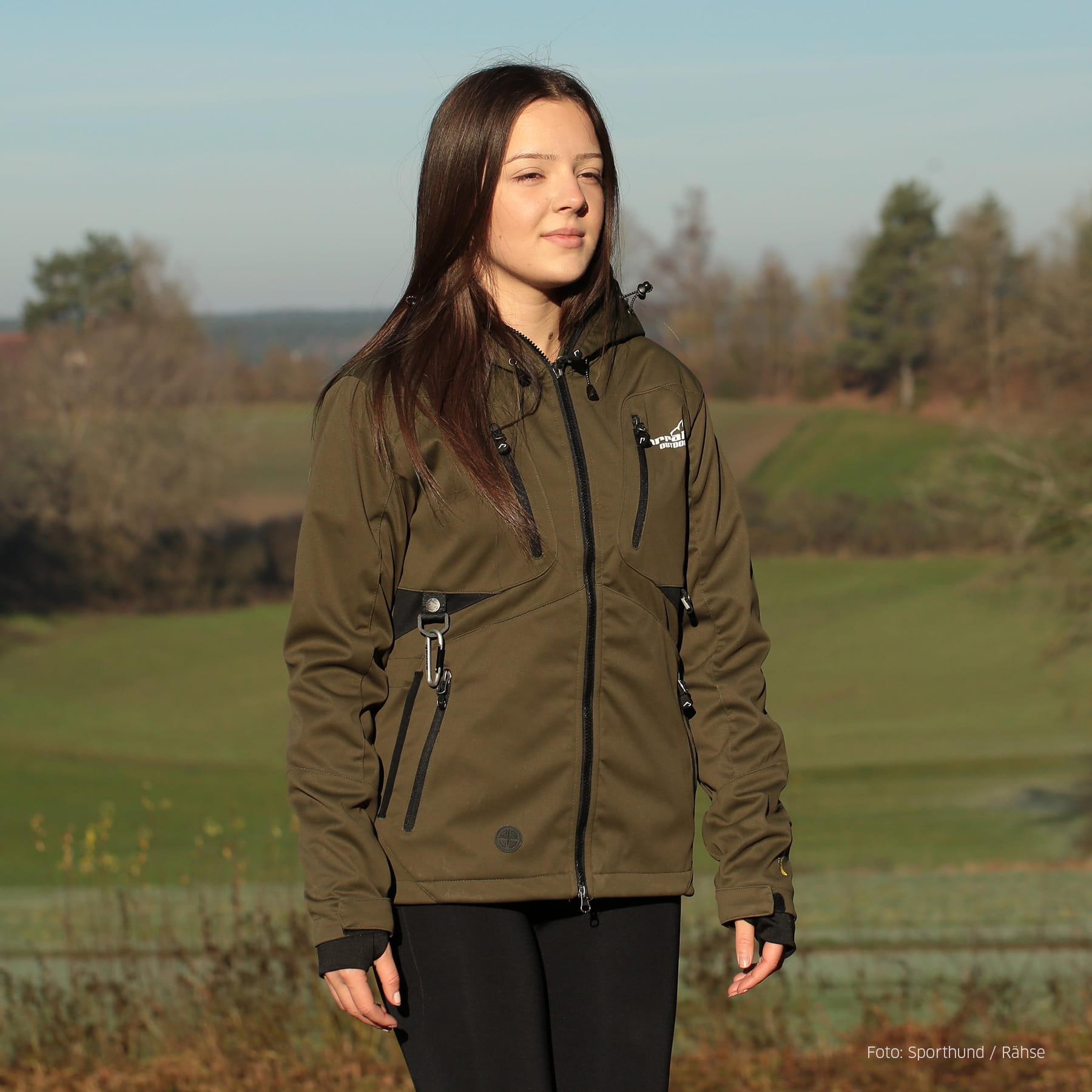 Arrak Softshelljacke Akka Damen Schwarz M