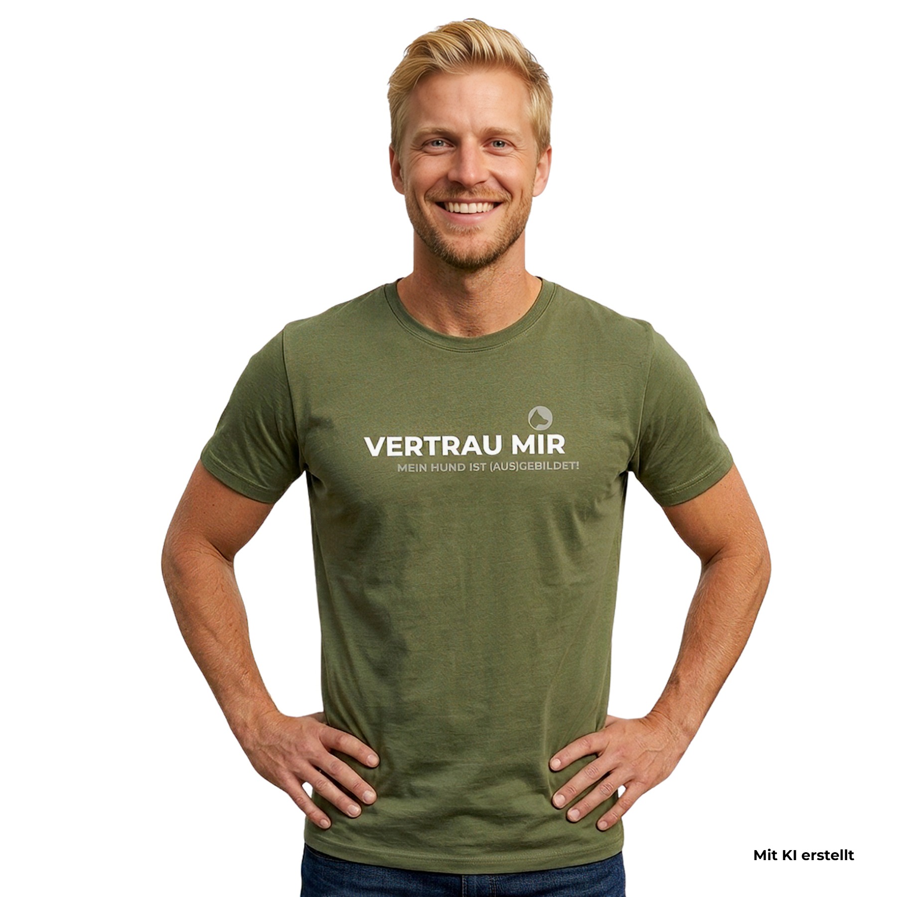 passionShirt trust Herren olive 3XL