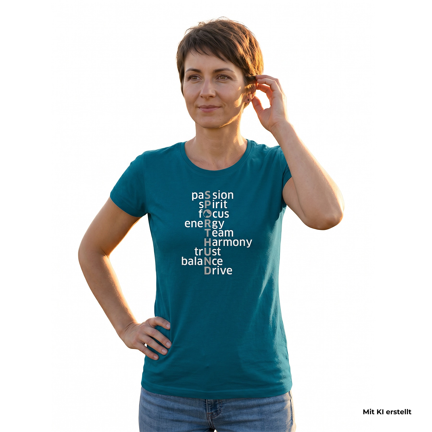 passionShirt focus Damen petrol S