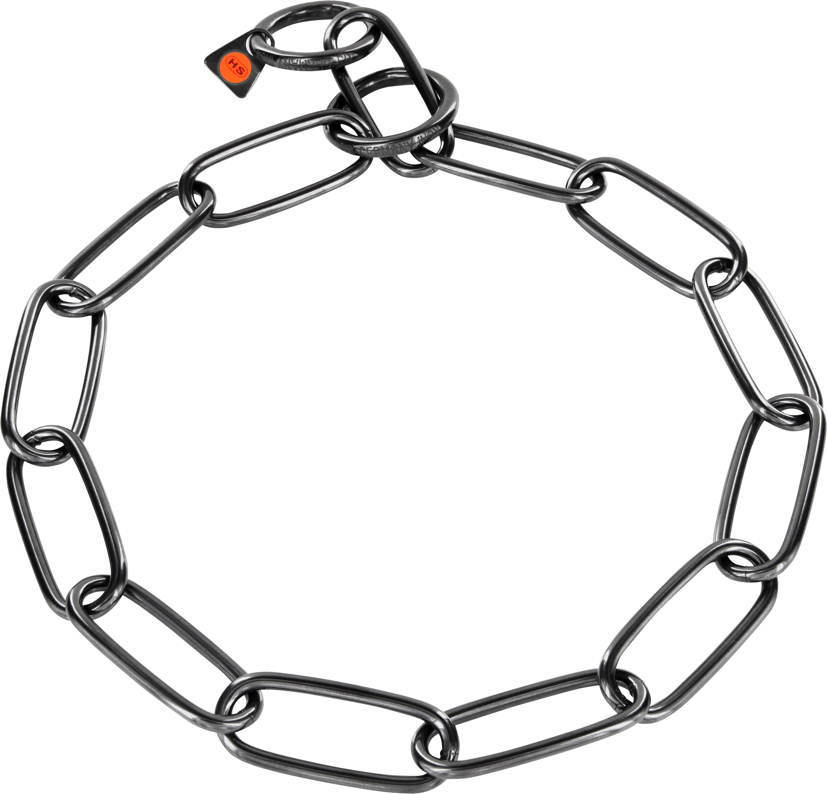 Sprenger Halskette brüniert langgliedrig 4mm/75cm
