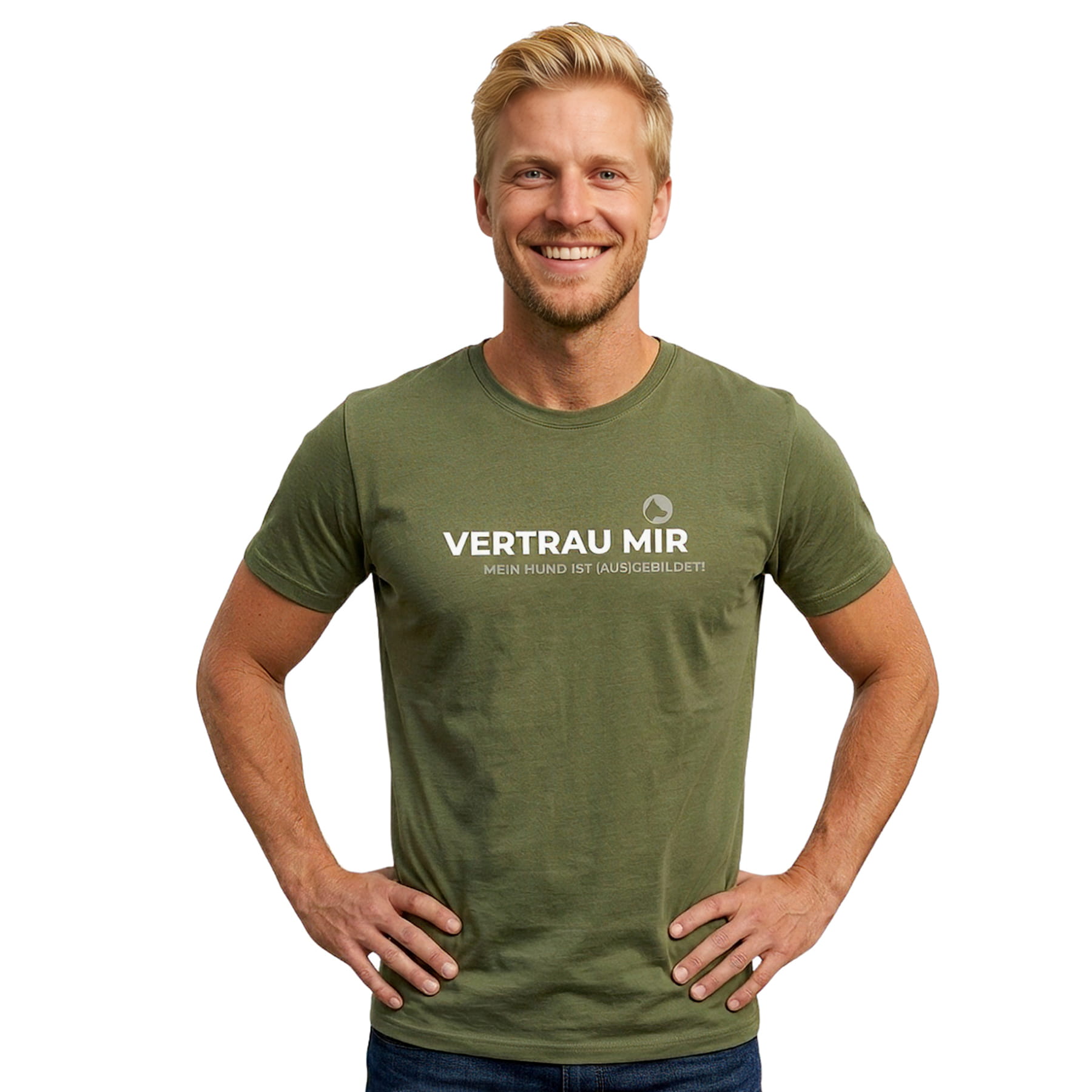 passionShirt trust Herren olive M