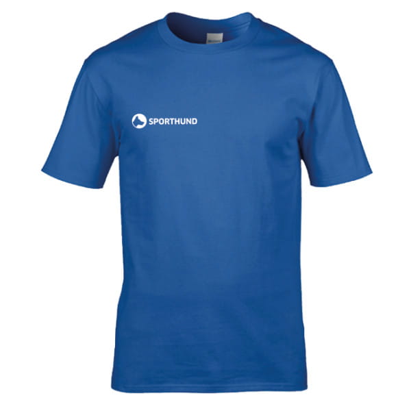 GS066: Sporthund T-Shirt Herren Gr. S blau